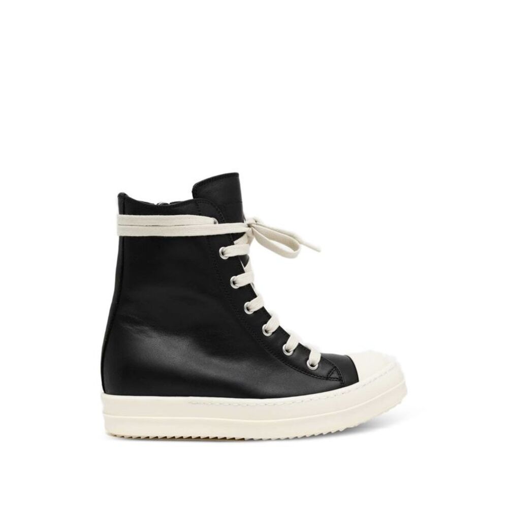 Rick Owens Women Leather Sneakers